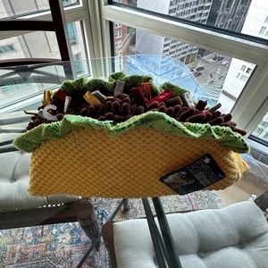 Boutique Tasty Taco small pet Halloween costume